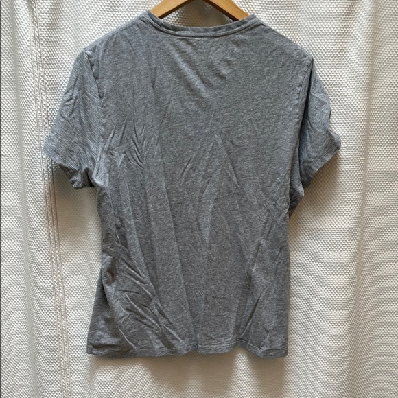 Banana Republic Gray Short Sleeve Crew Neck Tee Medium - Picture 3 of 3
